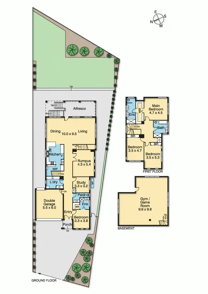 Floorplan of Homely house listing, 38 Home Street, Reservoir VIC 3073