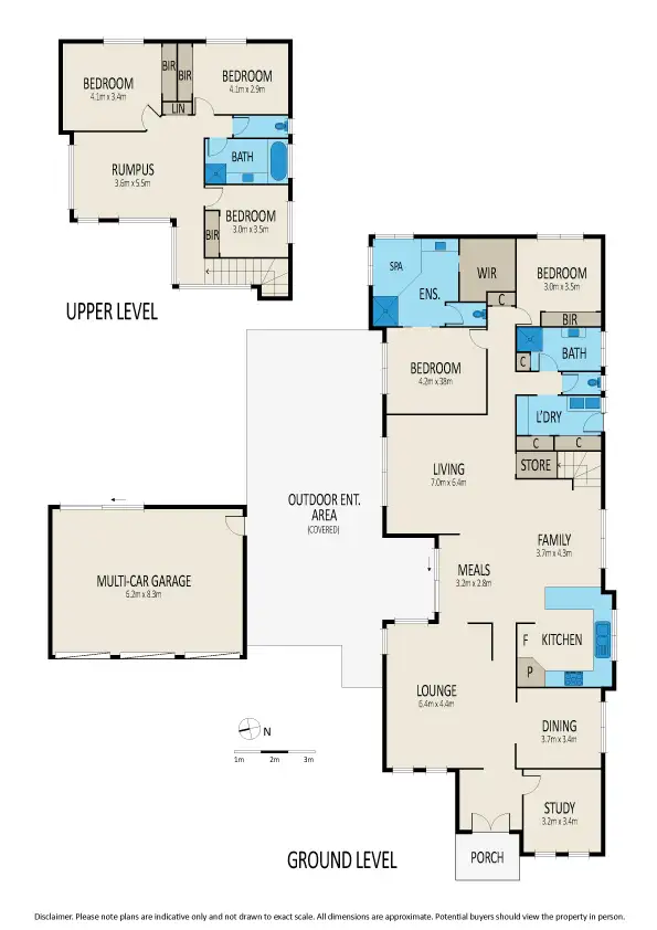 Floorplan of Homely house listing, 18 Sandover Way, Taylors Lakes VIC 3038