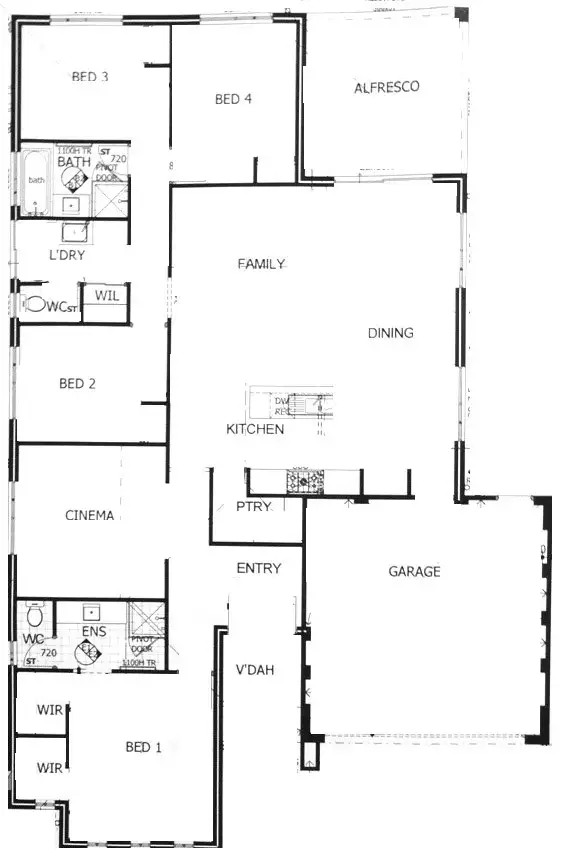 Floorplan of Homely house listing, 10 Limone Street, Aveley WA 6069