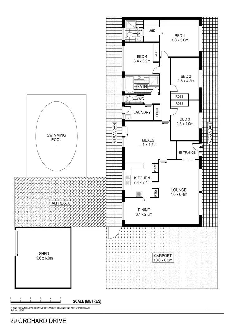 Floorplan of Homely house listing, 29 Orchard Drive, Strathfieldsaye VIC 3551
