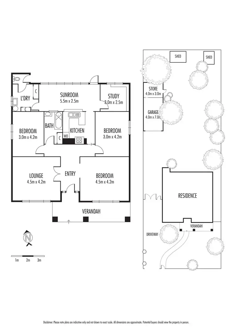 Floorplan of Homely house listing, 57 Bent Street, Moonee Ponds VIC 3039