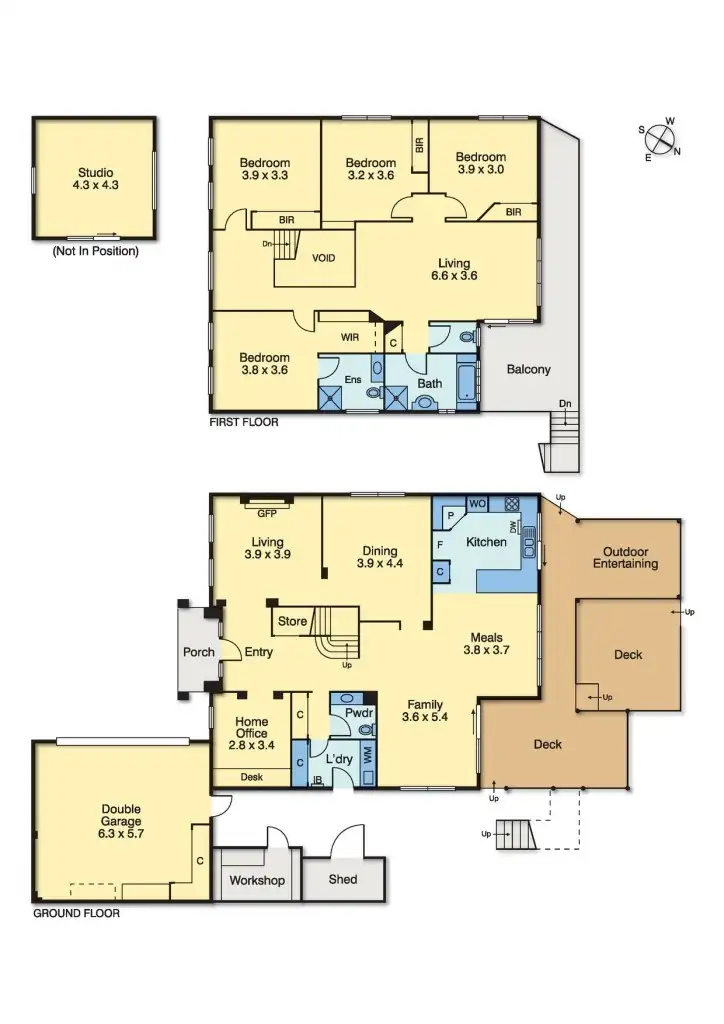Floorplan of Homely house listing, 27 Warana Way, Mount Eliza VIC 3930