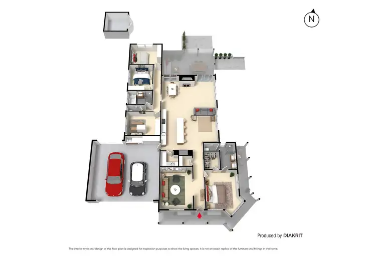 Floorplan of Homely house listing, 8 Rushworth Avenue, Eynesbury VIC 3338