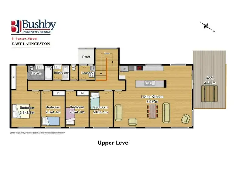 Floorplan of Homely house listing, 8 Sussex Street, East Launceston TAS 7250