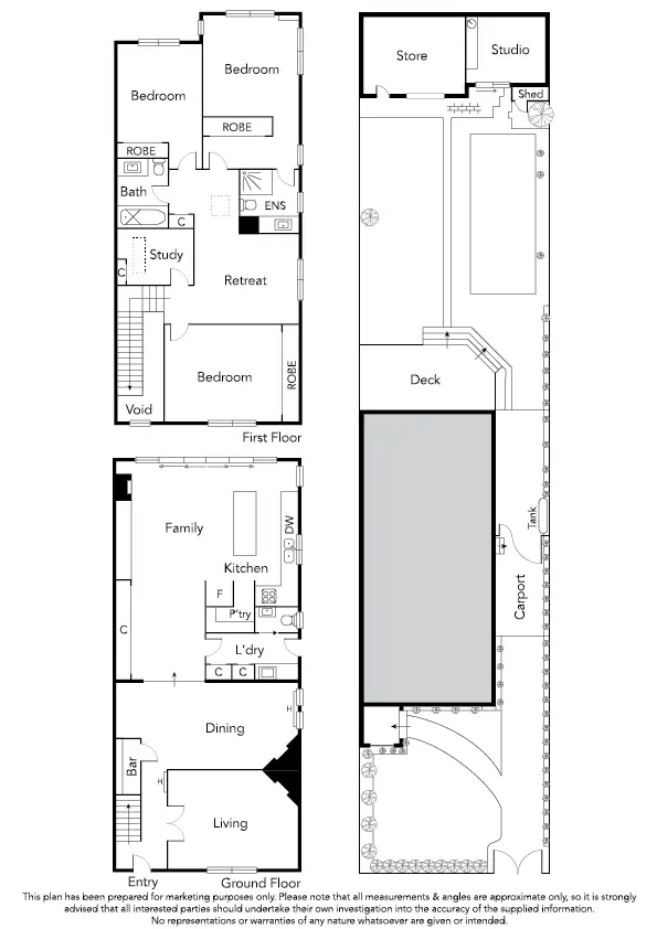 Floorplan of Homely house listing, 51 Edwards Avenue, Port Melbourne VIC 3207