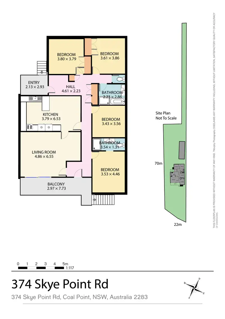 Floorplan of Homely house listing, 374 Skye Point Road, Coal Point NSW 2283