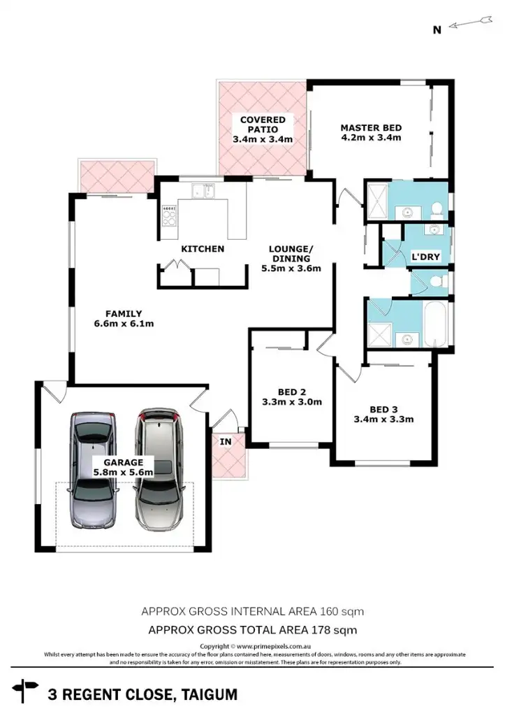 Floorplan of Homely house listing, 3 Regent Close, Taigum QLD 4018