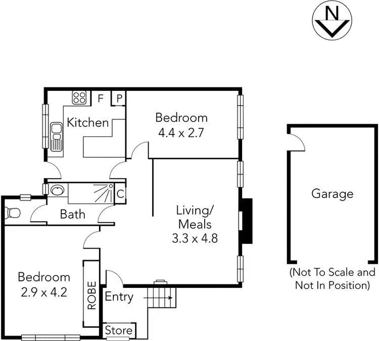 Floorplan of Homely apartment listing, 6/35 Lithgow Street, Glen Iris VIC 3146