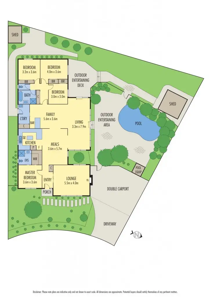 Floorplan of Homely house listing, 9 Callantina Court, Frankston VIC 3199