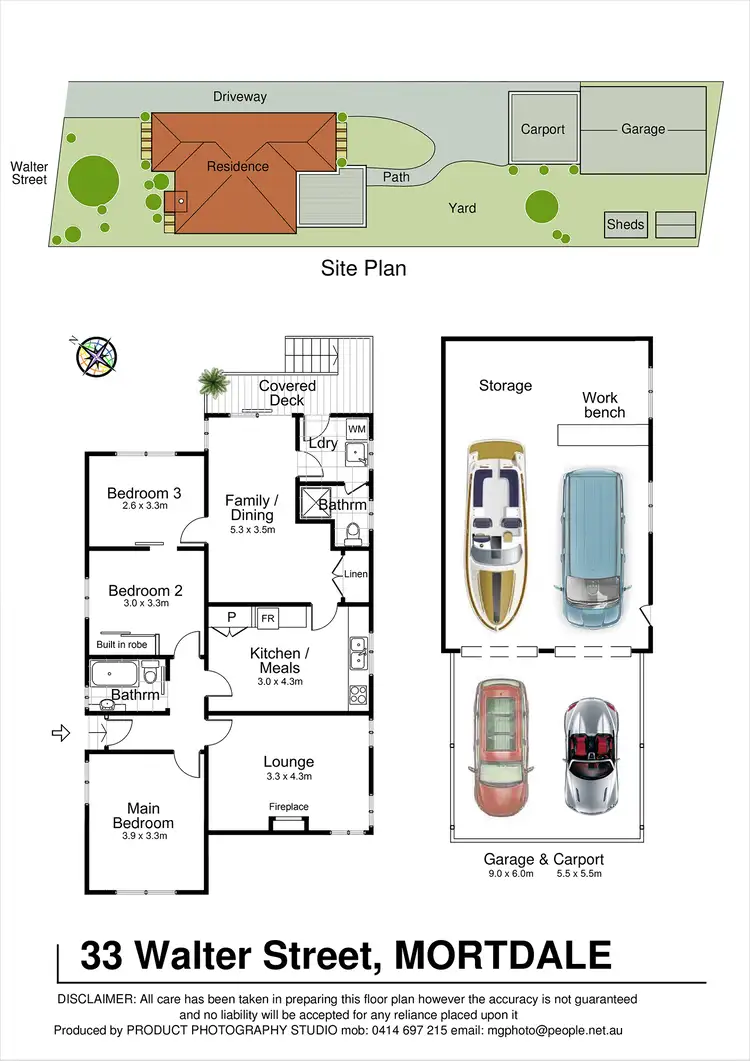 Floorplan of Homely house listing, 33 Walter Street, Mortdale NSW 2223