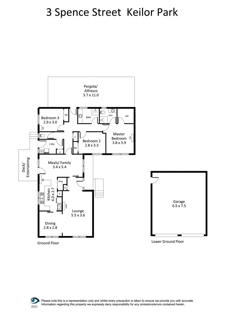 Floorplan of Homely house listing, 3 Spence Street, Keilor Park VIC 3042