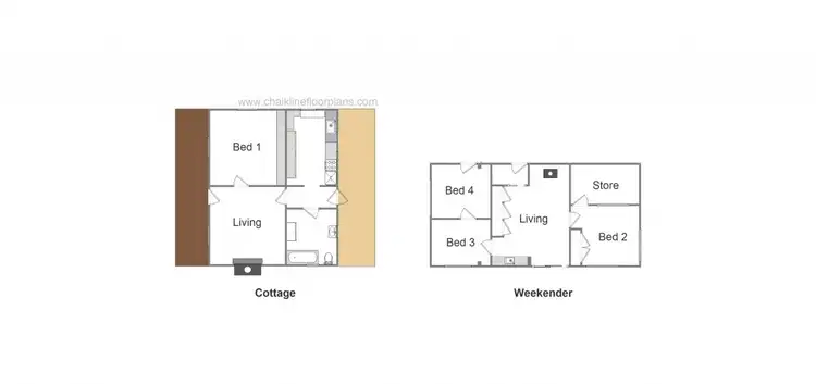 Floorplan of Homely rural property listing, 30 North Creek Road, Merton VIC 3715