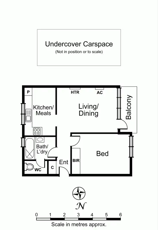 Floorplan of Homely apartment listing, 32/43 Grandview Grove, Prahran VIC 3181