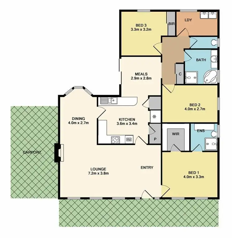 Floorplan of Homely house listing, 5-9 Parkers Road, Whittlesea VIC 3757