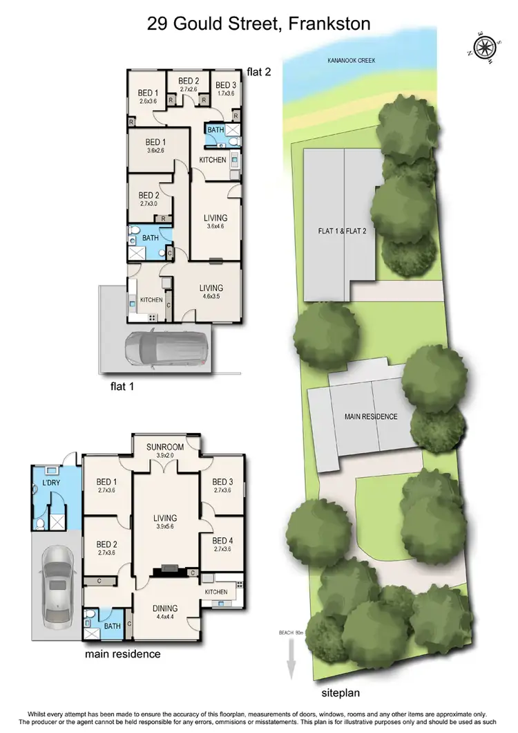 Floorplan of Homely house listing, 29 Gould Street, Frankston VIC 3199
