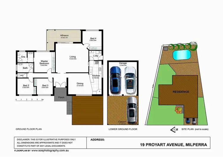 Floorplan of Homely house listing, 19 Proyart Avenue, Milperra NSW 2214