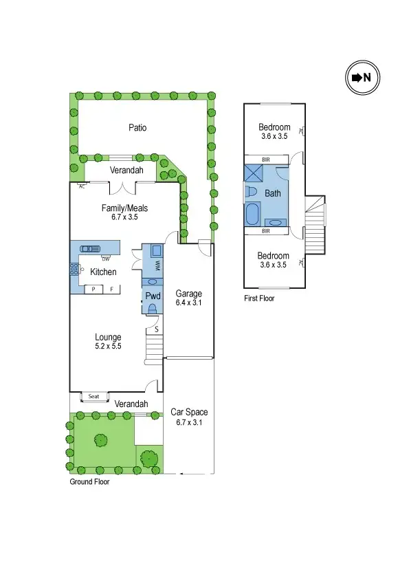 Floorplan of Homely house listing, 21 Montgomery Street, Maidstone VIC 3012