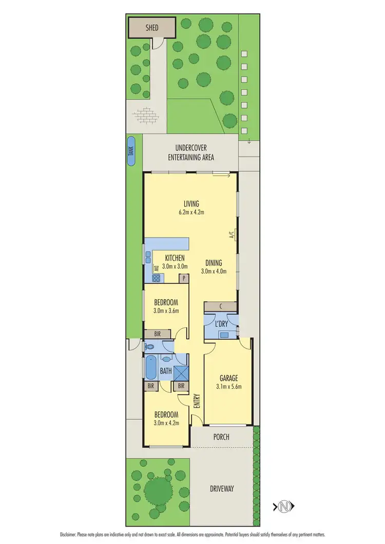 Floorplan of Homely townhouse listing, 2/15 Somerset Court, Leopold VIC 3224
