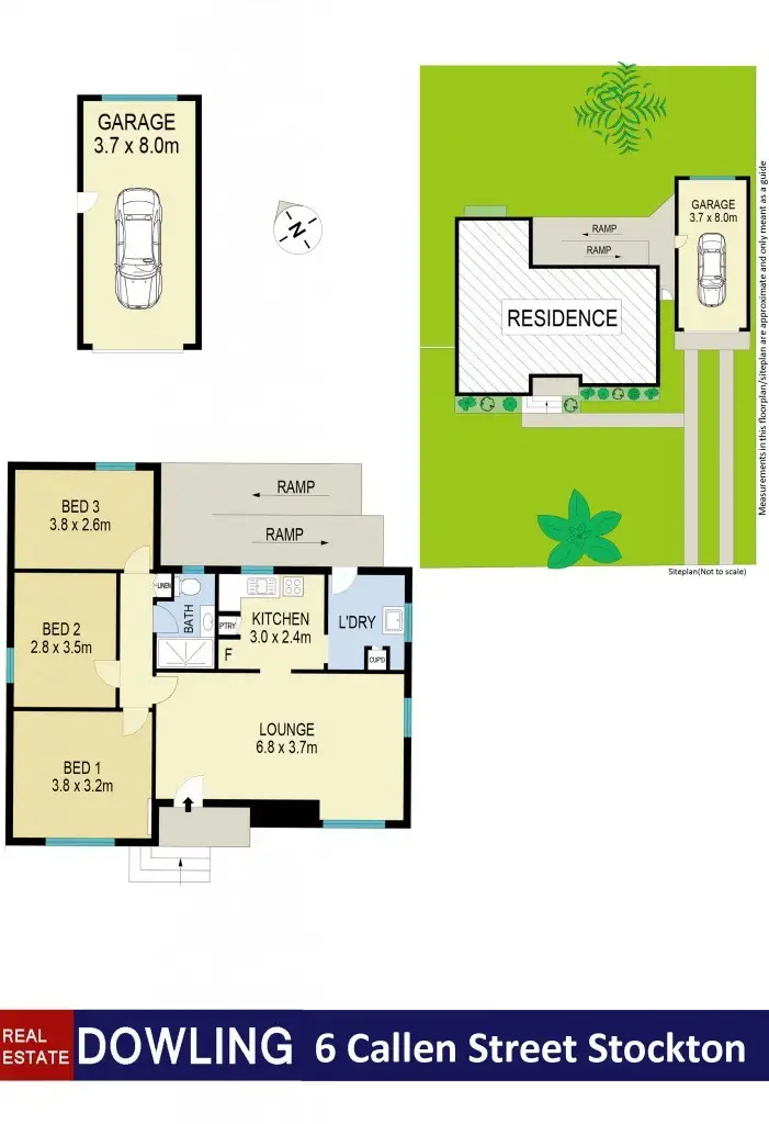 Floorplan of Homely house listing, 6 Callen Street, Stockton NSW 2295