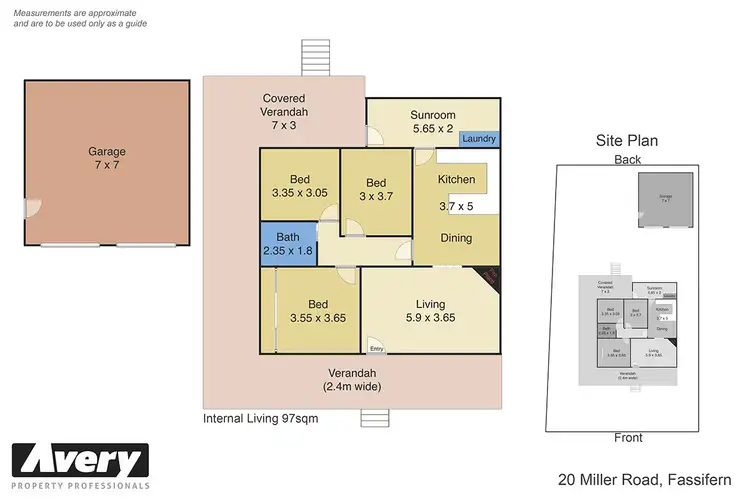 Floorplan of Homely house listing, 20 Miller Road, Fassifern NSW 2283