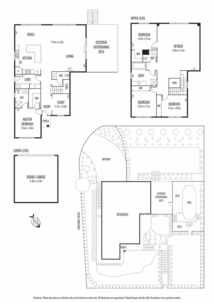 Floorplan of Homely house listing, 24 Heritage Drive, Lilydale VIC 3140