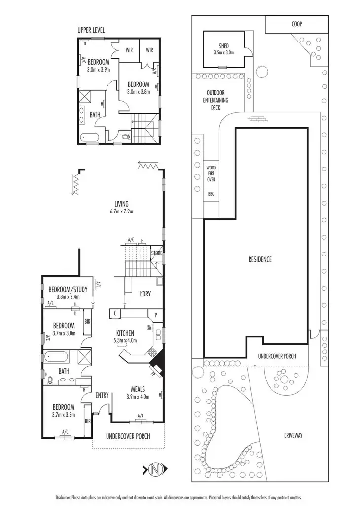 Floorplan of Homely house listing, 10 Tuppen Street, Yarraville VIC 3013