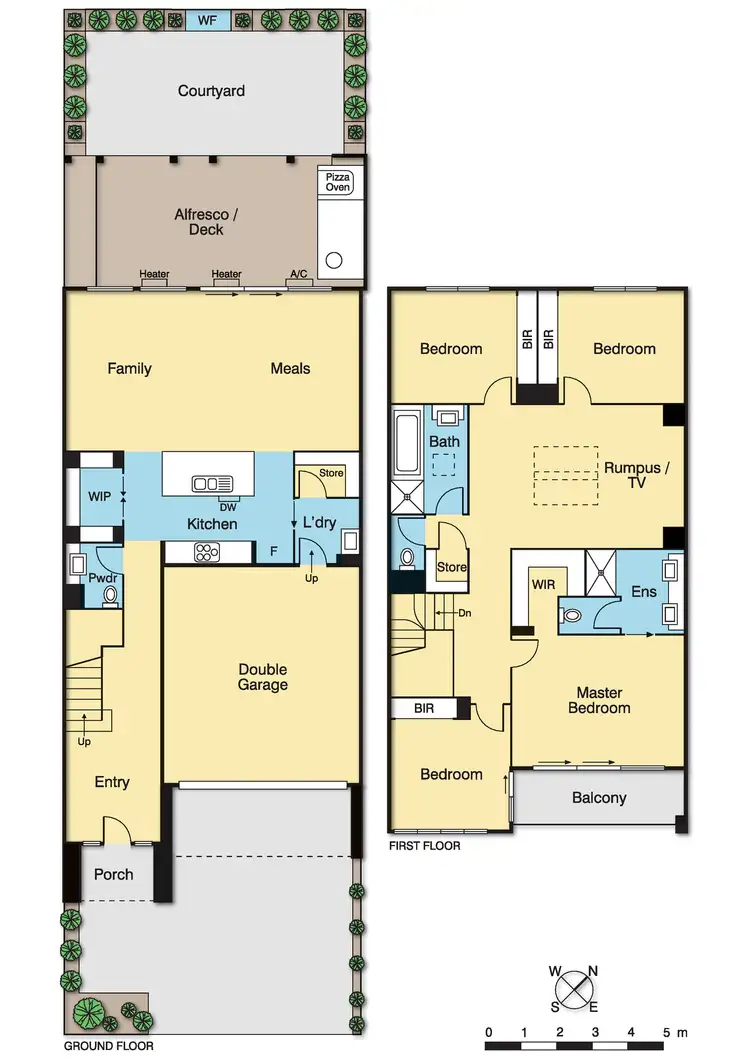 Floorplan of Homely house listing, 6 Hazelton Drive, Doreen VIC 3754