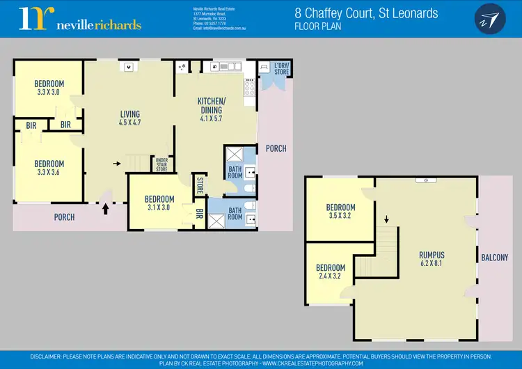 Floorplan of Homely house listing, 8 Chaffey Court, St Leonards VIC 3223