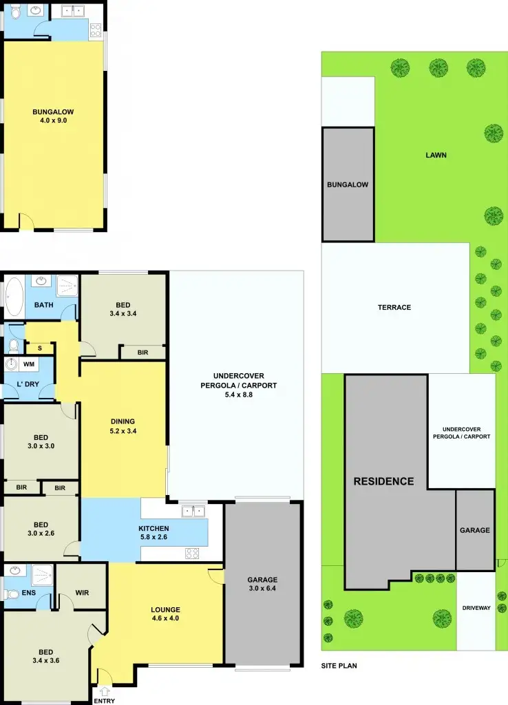 Floorplan of Homely house listing, 24 Wharton Avenue, Broadmeadows VIC 3047