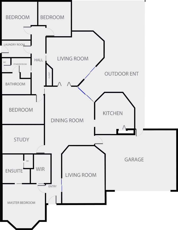 Floorplan of Homely house listing, 3 Richardson Avenue, Red Cliffs VIC 3496