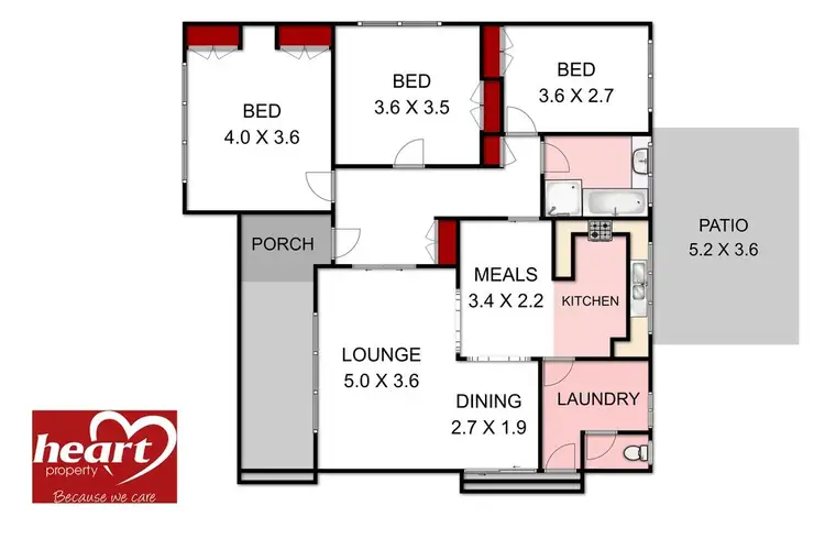 Floorplan of Homely house listing, 15 Buckley Street, Sale VIC 3850