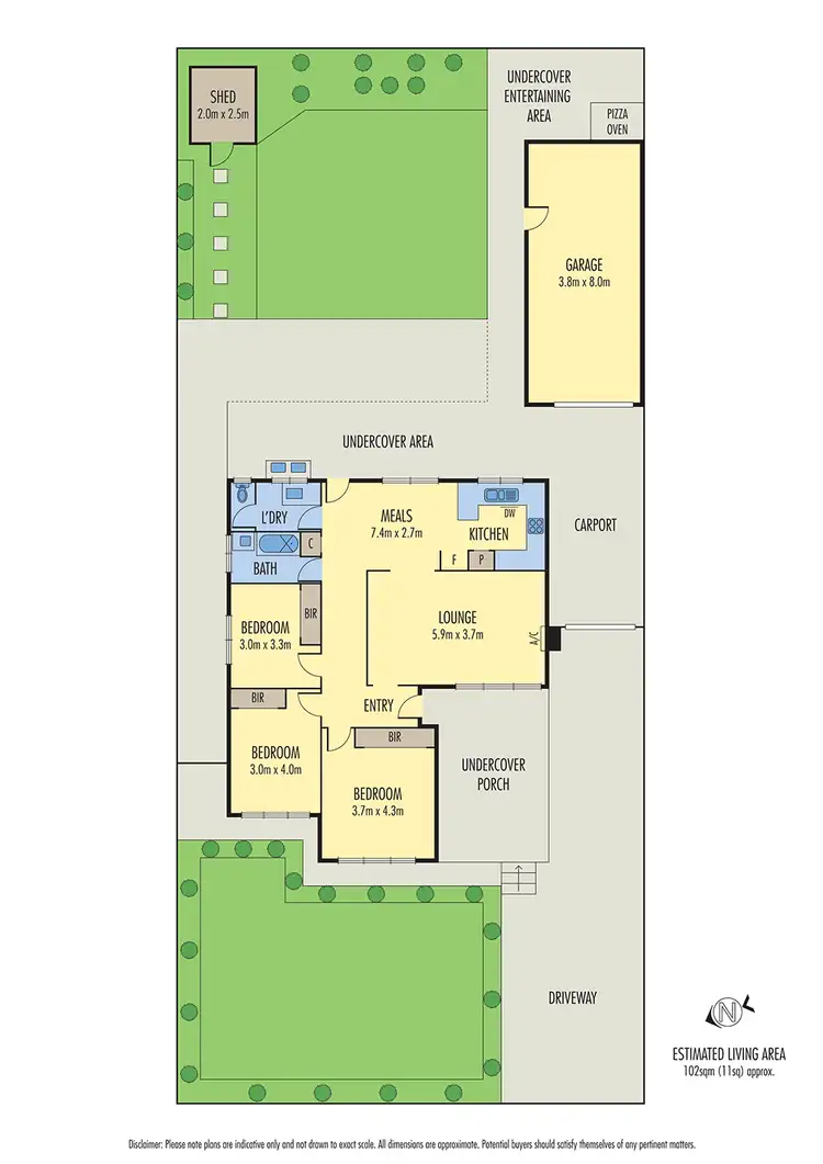 Floorplan of Homely house listing, 10 Patricia Drive, Fawkner VIC 3060