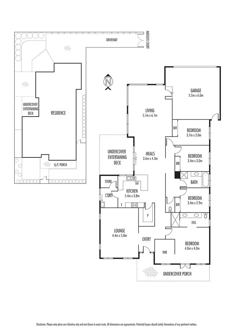 Floorplan of Homely house listing, 21 Walhalla Drive, Eynesbury VIC 3338
