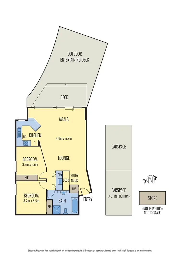Floorplan of Homely apartment listing, 2/75-77 Tram Road, Doncaster VIC 3108