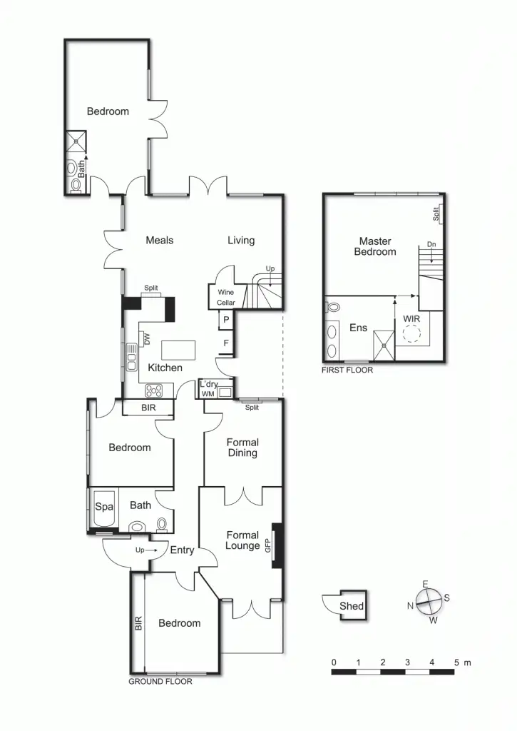 Floorplan of Homely house listing, 17 Moira Avenue, Carnegie VIC 3163