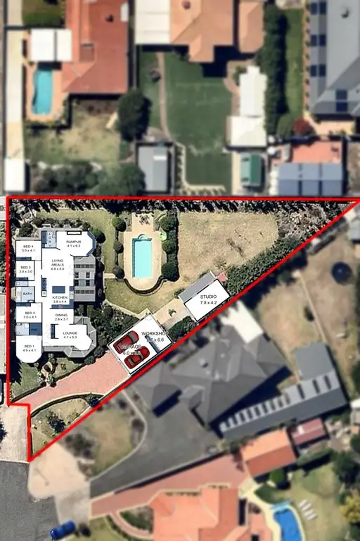 Floorplan of Homely house listing, 15 Pinnacle Place, Hoppers Crossing VIC 3029