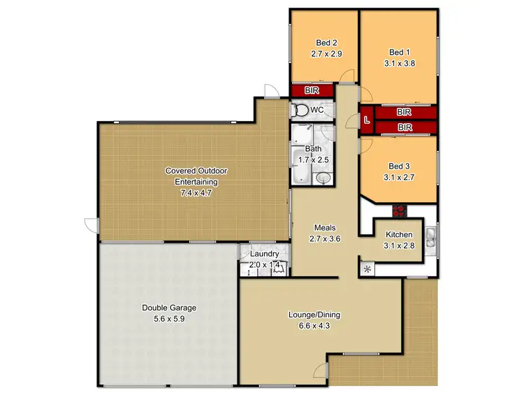 Floorplan of Homely house listing, 33 Batten Circuit, South Windsor NSW 2756