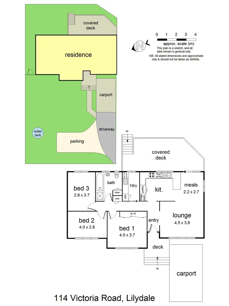 Floorplan of Homely house listing, 114 Victoria Road, Lilydale VIC 3140