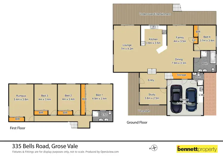 Floorplan of Homely house listing, 335 Bells Road, Grose Vale NSW 2753