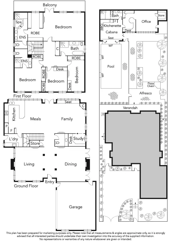 Floorplan of Homely house listing, 79 Bluff Road, Black Rock VIC 3193