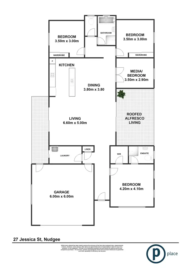 Floorplan of Homely house listing, 27 Jessica Crescent, Nudgee QLD 4014