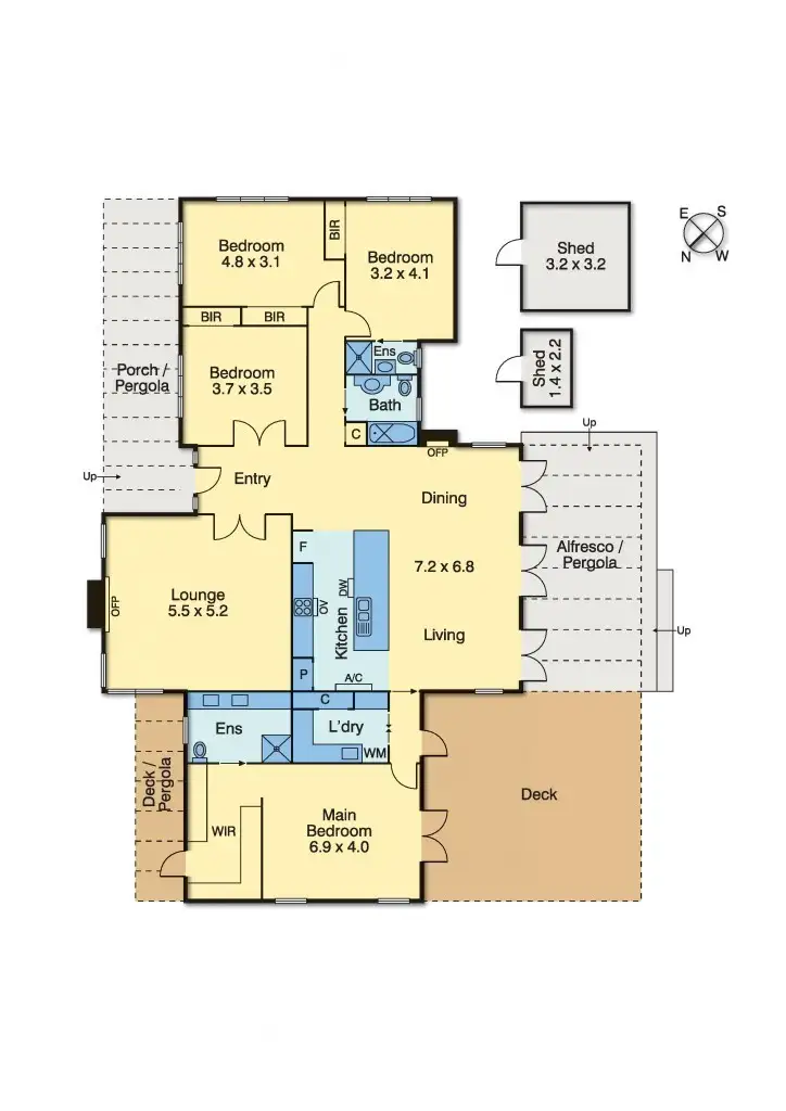 Floorplan of Homely house listing, 178 Humphries Road, Mount Eliza VIC 3930