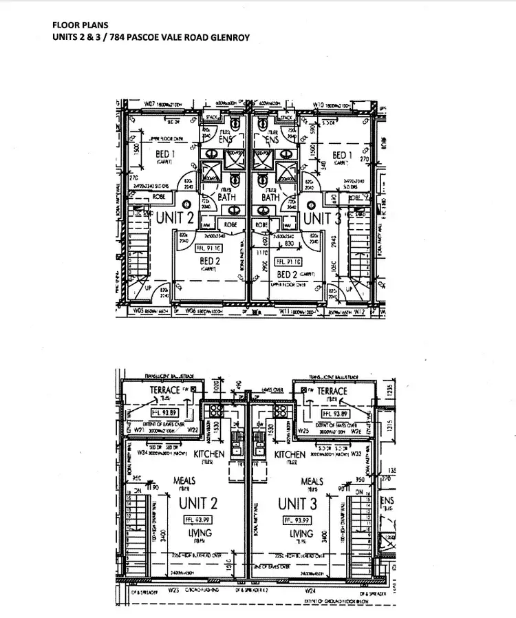 Floorplan of Homely townhouse listing, 3/784 Pascoe Vale Road, Glenroy VIC 3046