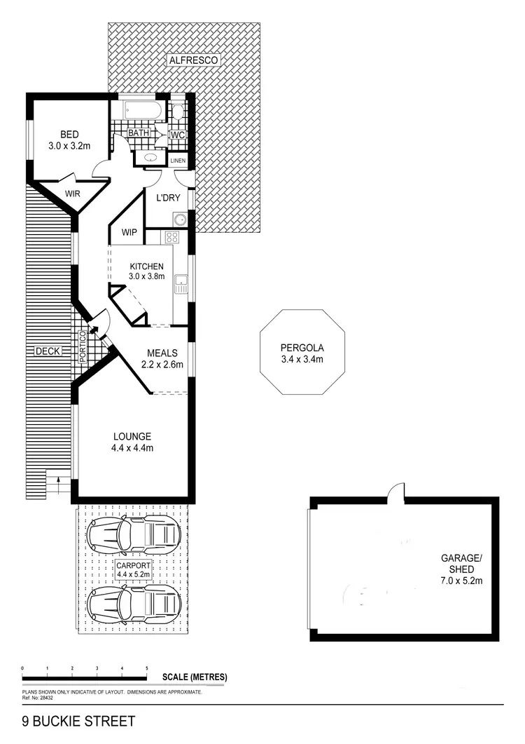 Floorplan of Homely house listing, 9 Buckie Street, California Gully VIC 3556