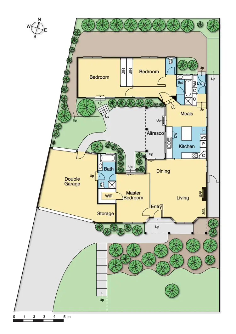 Floorplan of Homely house listing, 29 Tom Roberts Crescent, Yallambie VIC 3085