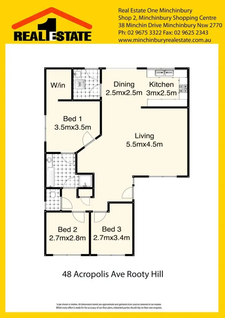 Floorplan of Homely house listing, 48 Acropolis Avenue, Rooty Hill NSW 2766