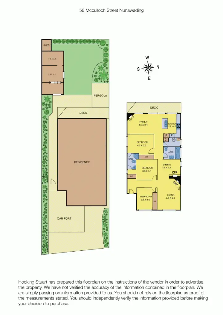 Floorplan of Homely house listing, 58 McCulloch Street, Nunawading VIC 3131