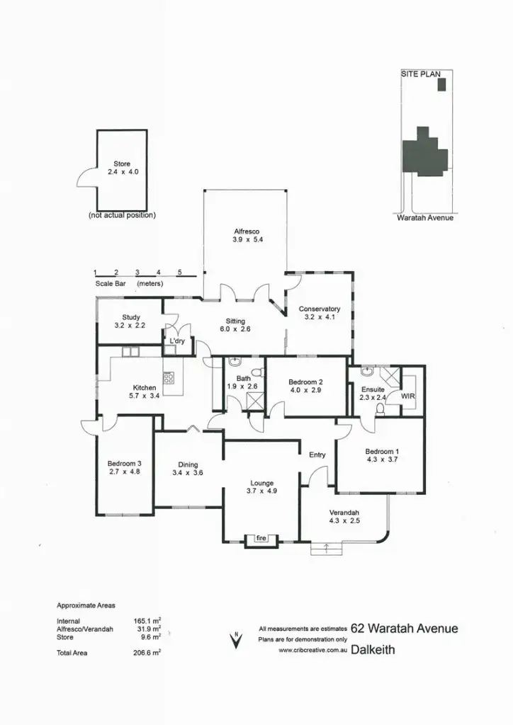 Floorplan of Homely house listing, 62 Waratah Avenue, Dalkeith WA 6009