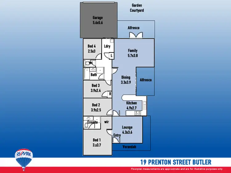 Floorplan of Homely house listing, 19 Prenton Street*, Butler WA 6036