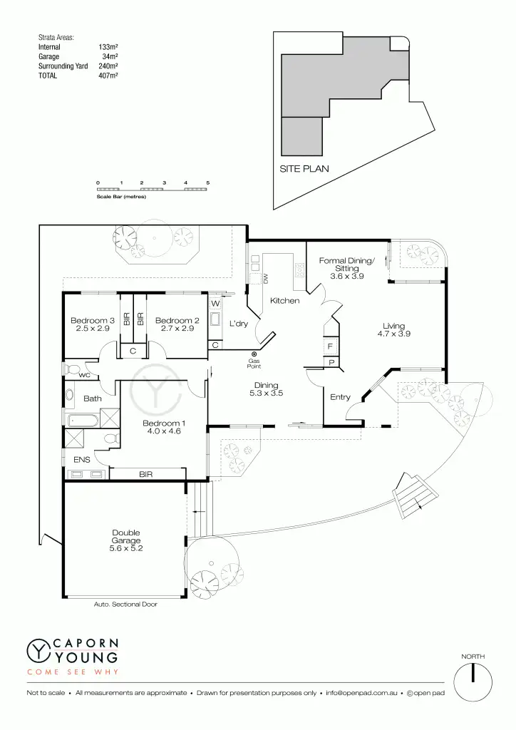Floorplan of Homely house listing, 33A McCallum Crescent, Ardross WA 6153